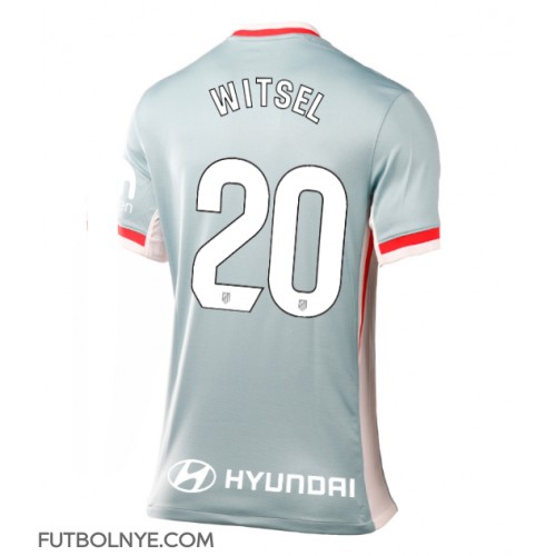 Camiseta Atletico Madrid Axel Witsel #20 Visitante Equipación para mujer 2024-25 manga corta